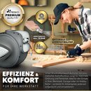 Druckluftschlauch Aufroller Automatik 15 m Grau