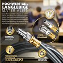 Druckluftschlauch Aufroller Automatik 15 m Grau