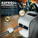 Druckluftschlauch Aufroller Automatik 15 m Grau