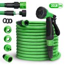 tillvex flexiSchlauch - Flexibler Gartenschlauch - Grn 22,5 m