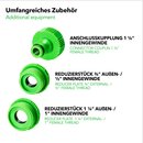 tillvex flexiSchlauch - Flexibler Gartenschlauch - Grn 22,5 m