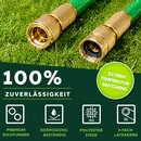 TRESKO� Premium Gartenschlauch Flexibler Wasserschlauch dehnbarer Flexischlauch Gr�n 7,5m