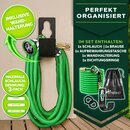 TRESKO� Premium Gartenschlauch Flexibler Wasserschlauch dehnbarer Flexischlauch Gr�n 7,5m
