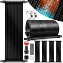 tillvex Pool Solarkollektor Set 76 x 480 cm | Solarheizung umweltfreundliches Erhitzen | Poolheizung Komplettset | Solarmatte | Sonnenkollektor f�r Warmwasser